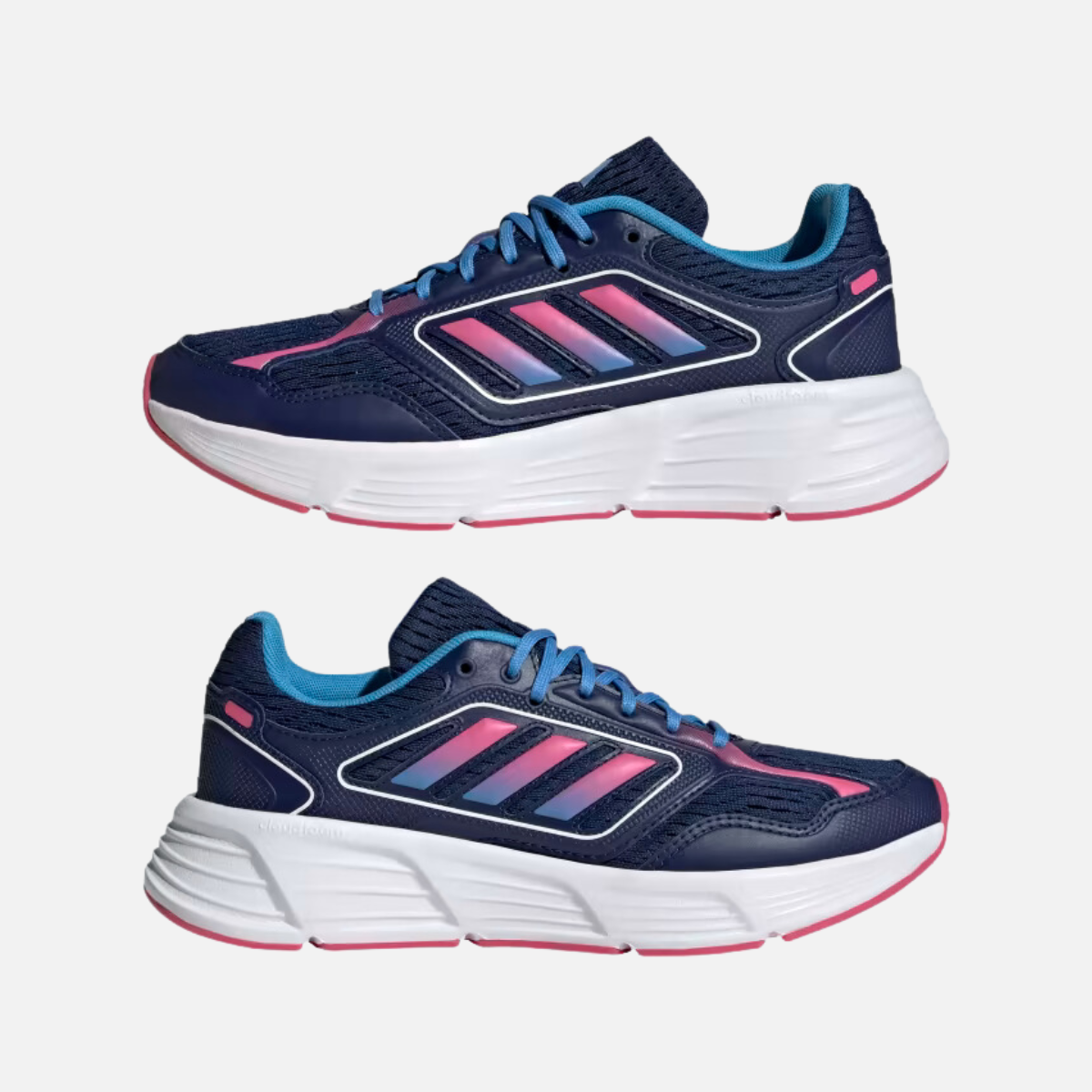 Adidas Galaxy Star Women's Running Shoes -Dark Blue/Semi Solar Pink/Pulse Blue