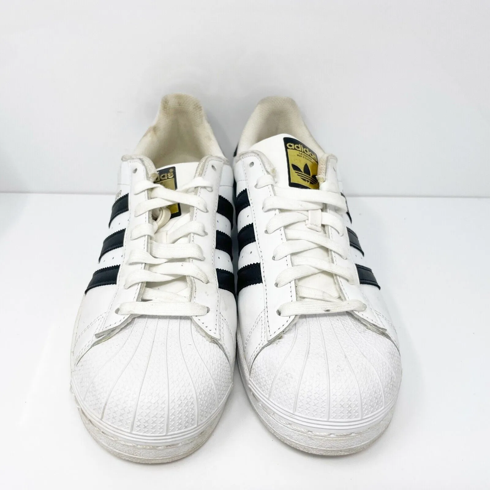 Adidas Mens Superstar C77124 White Casual Shoes Sneakers Size 8.5