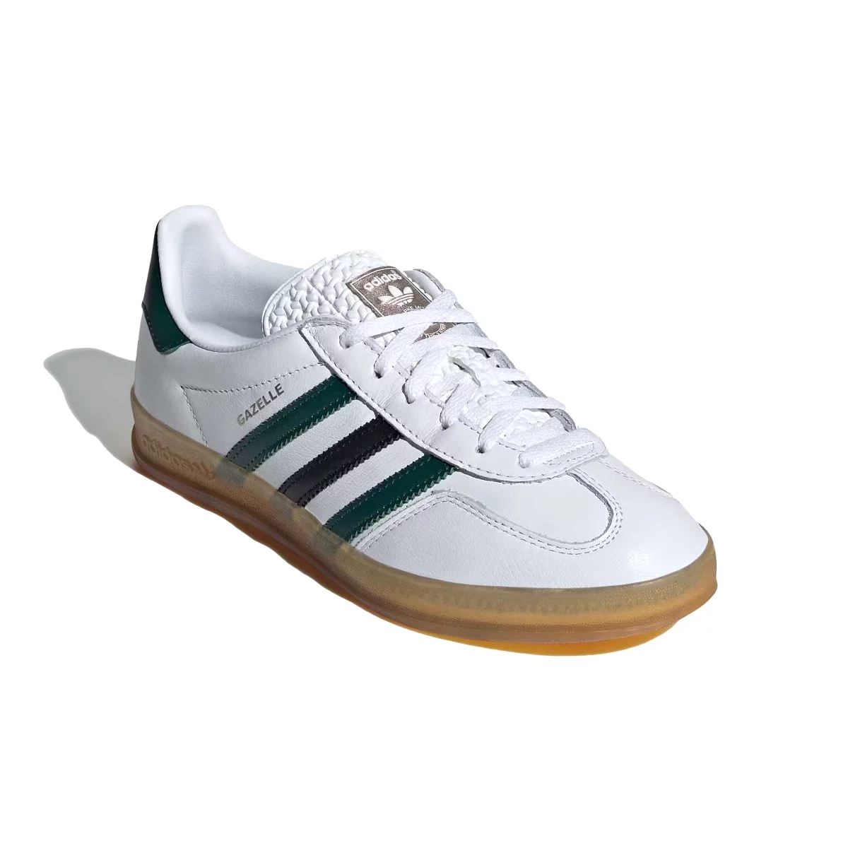 Adidas Women's Gazelle Indoor Cloud White/Collegiate Green