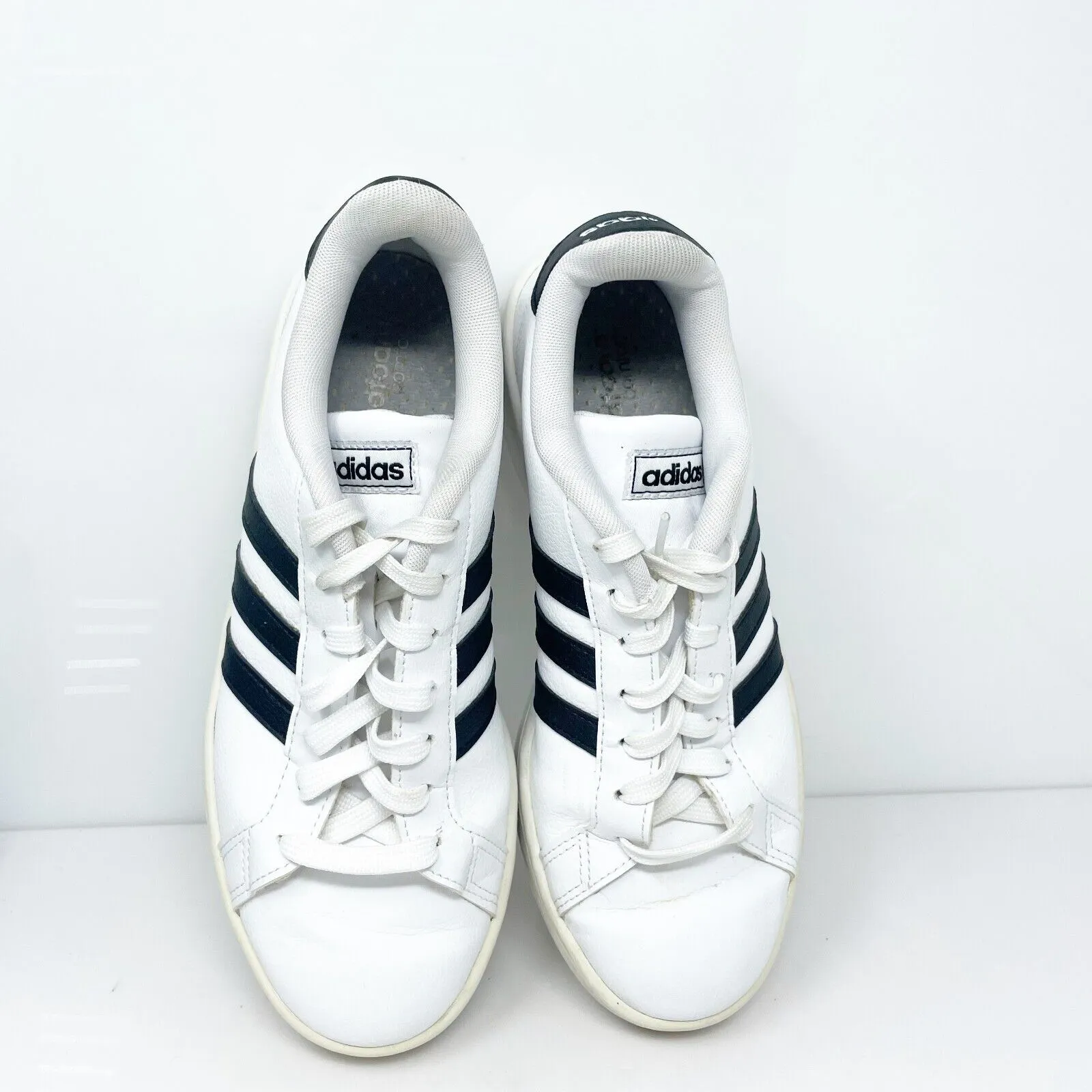 Adidas Womens Grand Court F36483 White Casual Shoes Sneakers Size 8