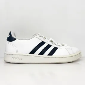 Adidas Womens Grand Court F36483 White Casual Shoes Sneakers Size 8