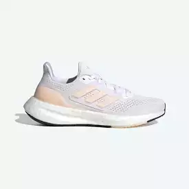 ADIDAS WOMEN'S PUREBOOST 23 WHITE/PINK SHOES