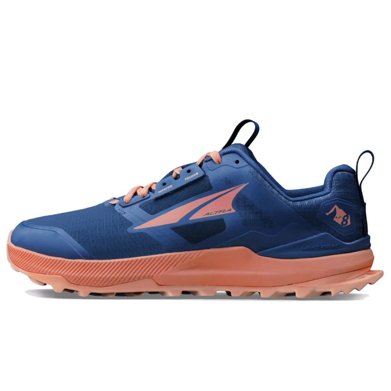 Altra Women's Lone Peak 8 - Navy/Coral