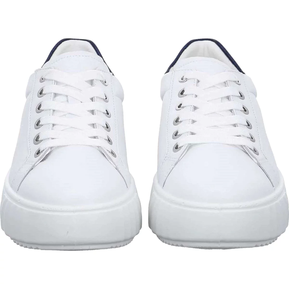 Ara Women's Mikky White/Navy Leather