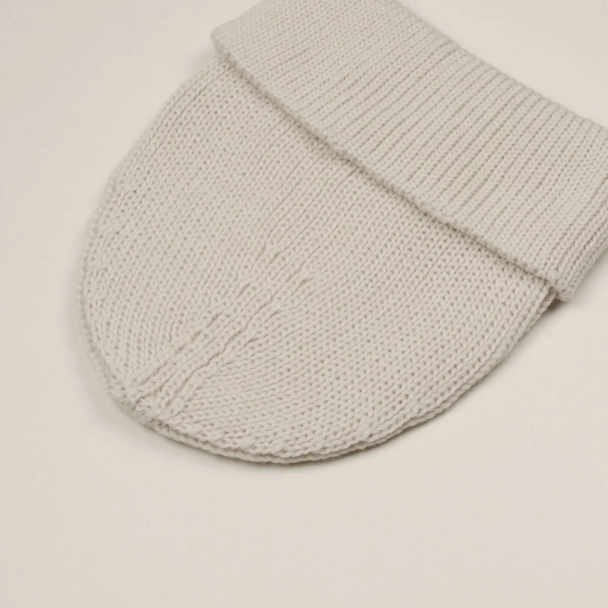 Arpenteur - Vicko Merino Wool Rib Beanie - Cream