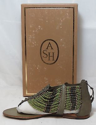 ASH Women's •Molly• Hand Beaded Sandal