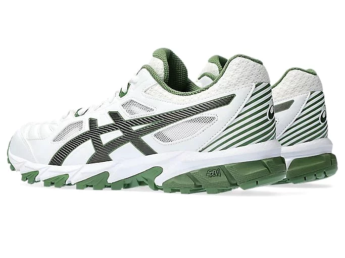 ASICS MEN'S GEL-TRIGGER 12 WHITE/GREEN SHOES