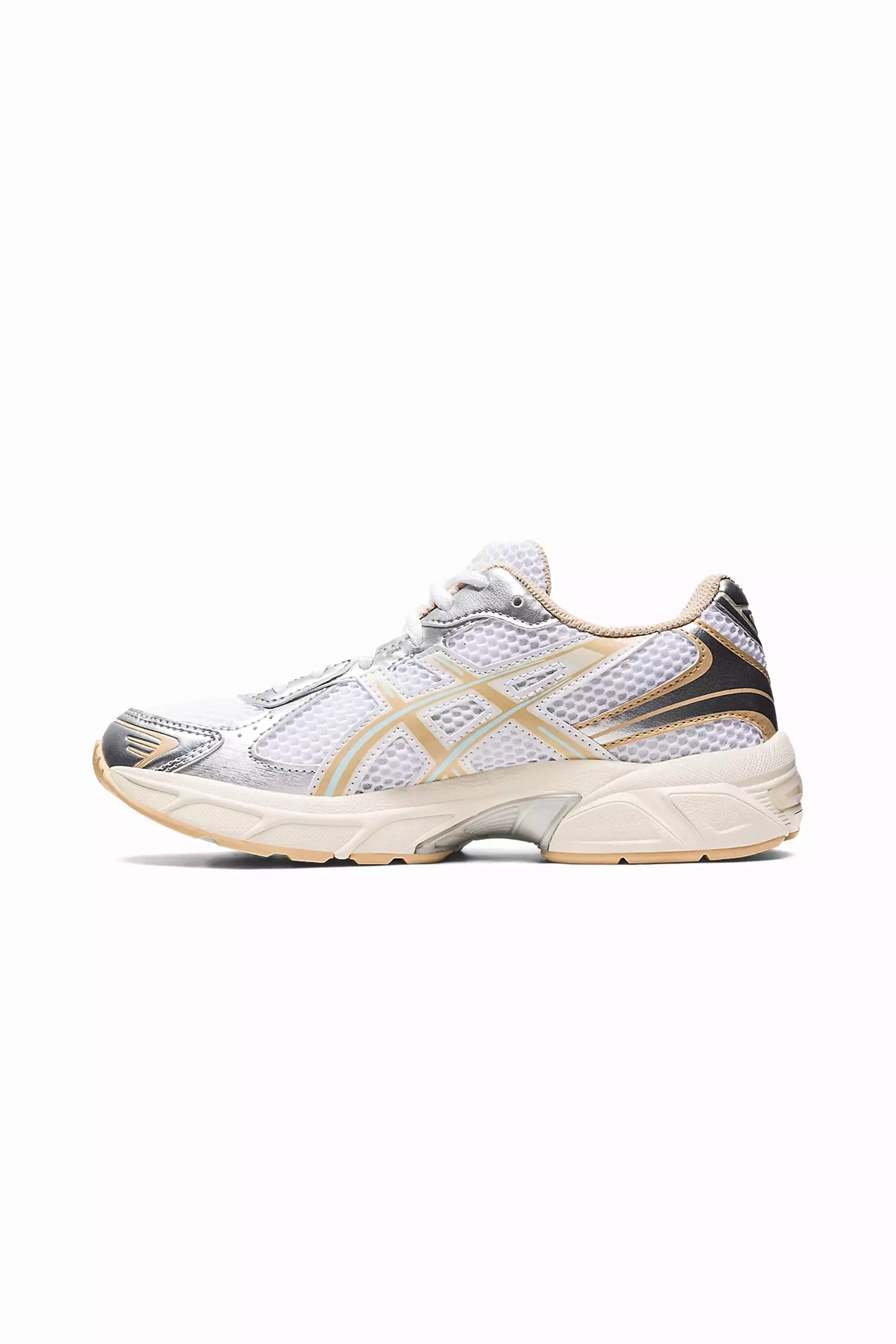 ASICS Women's Gel-1130 Sneaker in White/Dune