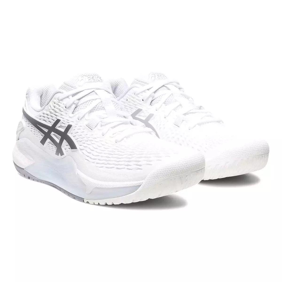 Asics Women's Gel-Resolution 9 White/Silver