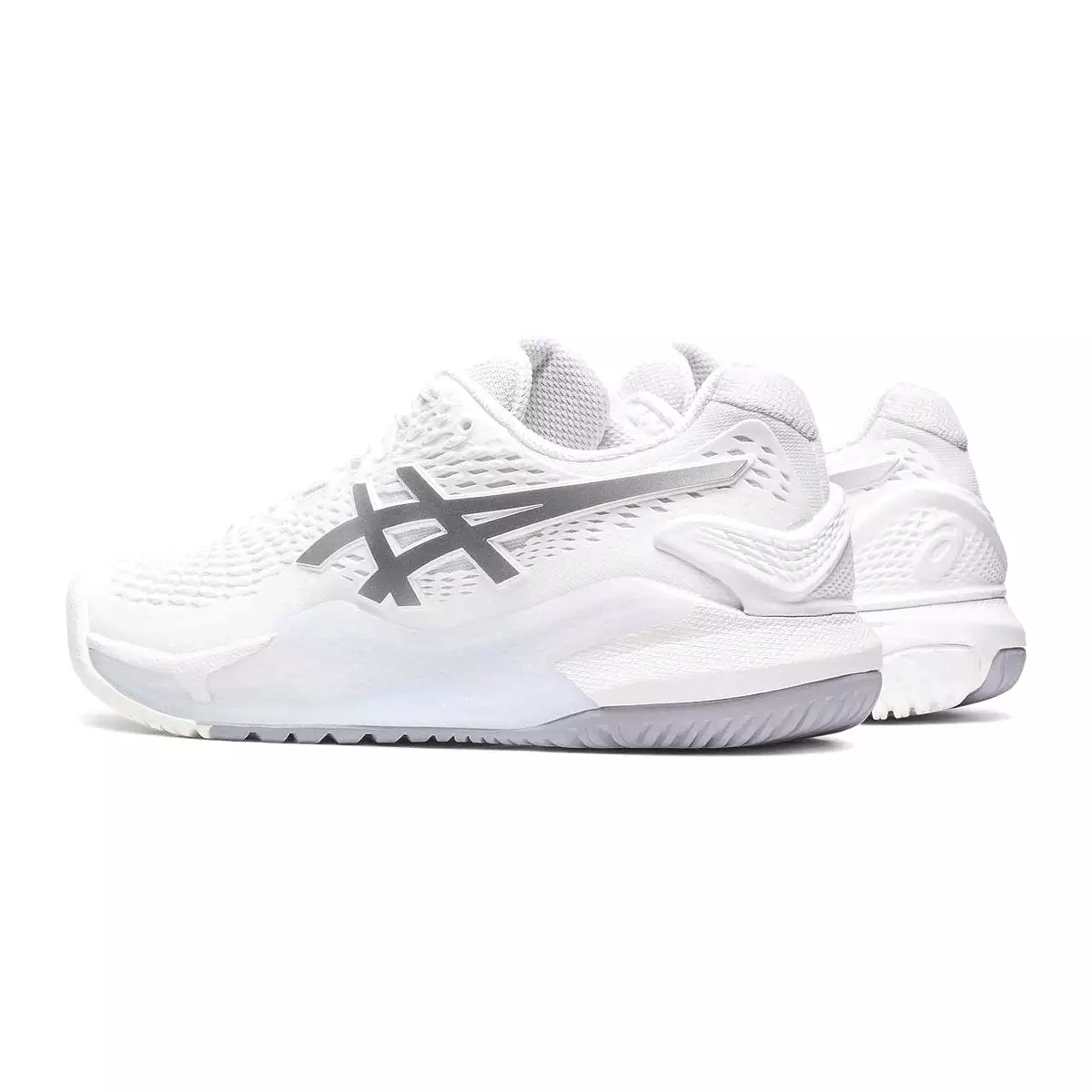 Asics Women's Gel-Resolution 9 White/Silver