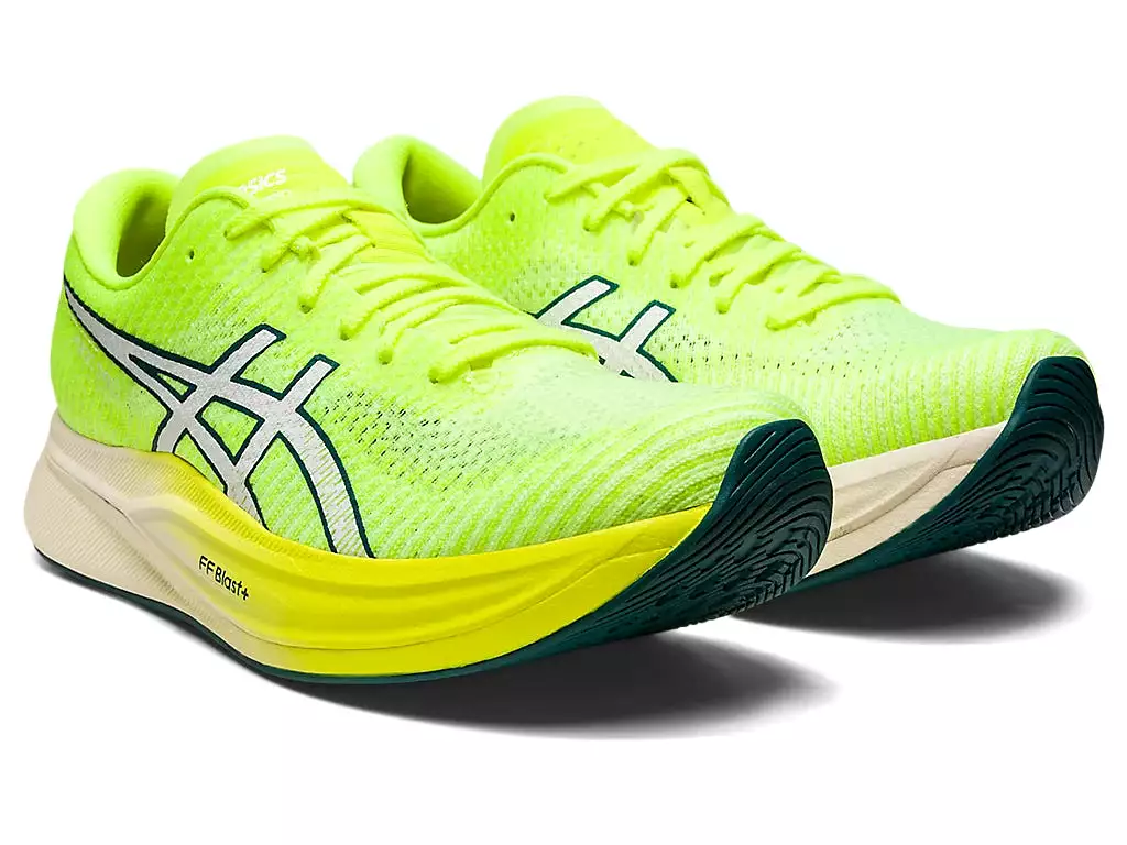 ASICS Women's MAGIC SPEED 2 (Safety Yellow/White)