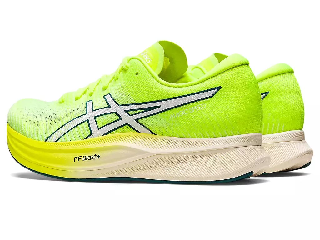 ASICS Women's MAGIC SPEED 2 (Safety Yellow/White)