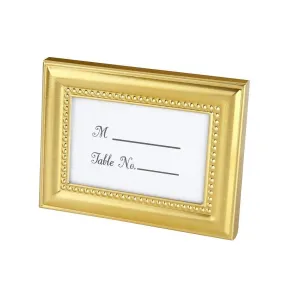 Beautifully Beaded Gold Photo Frame