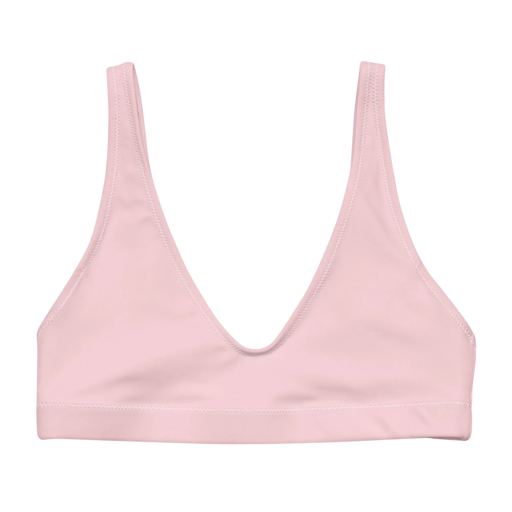 BELLA ECO PADDED BIKINI TOP | BLUSH PINK