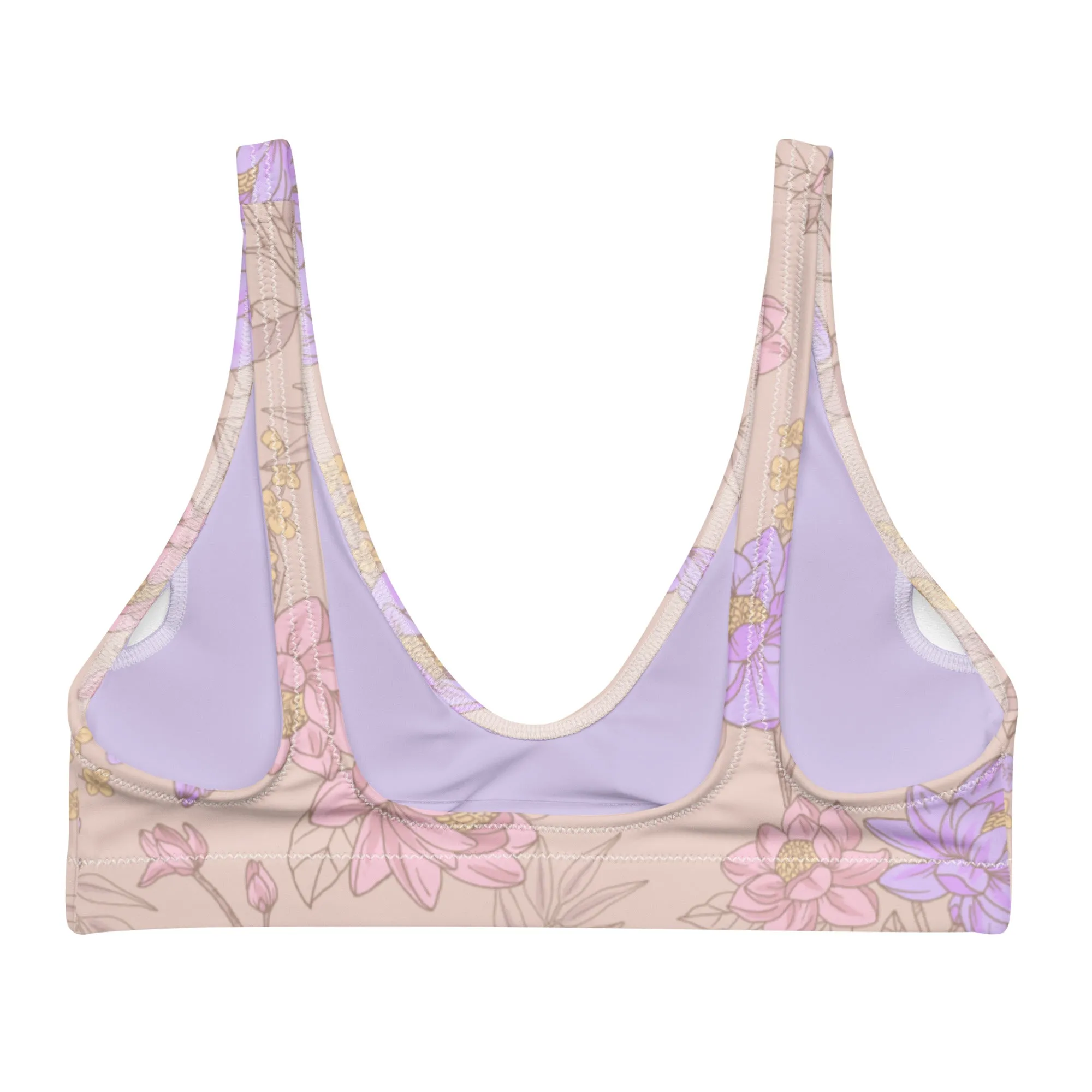 BELLA ECO PADDED BIKINI TOP | MELODY BEIGE