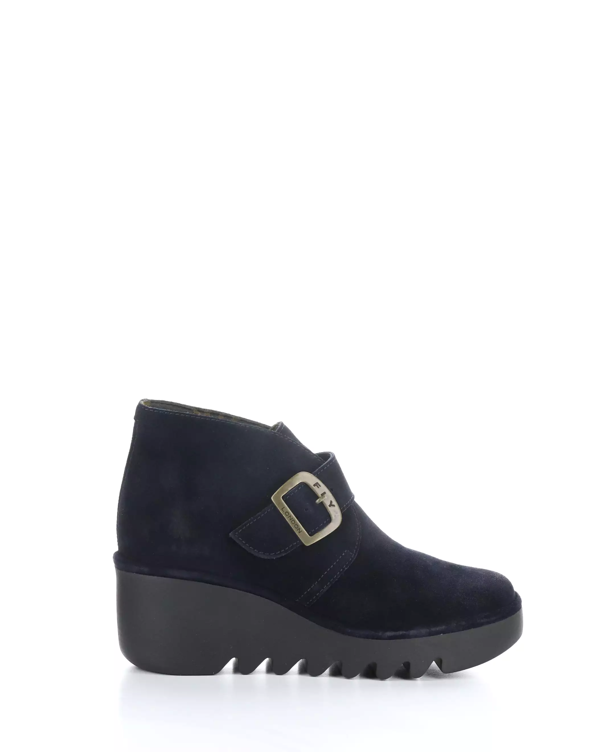 BIRT397FLY 006 NAVY Round Toe Boots