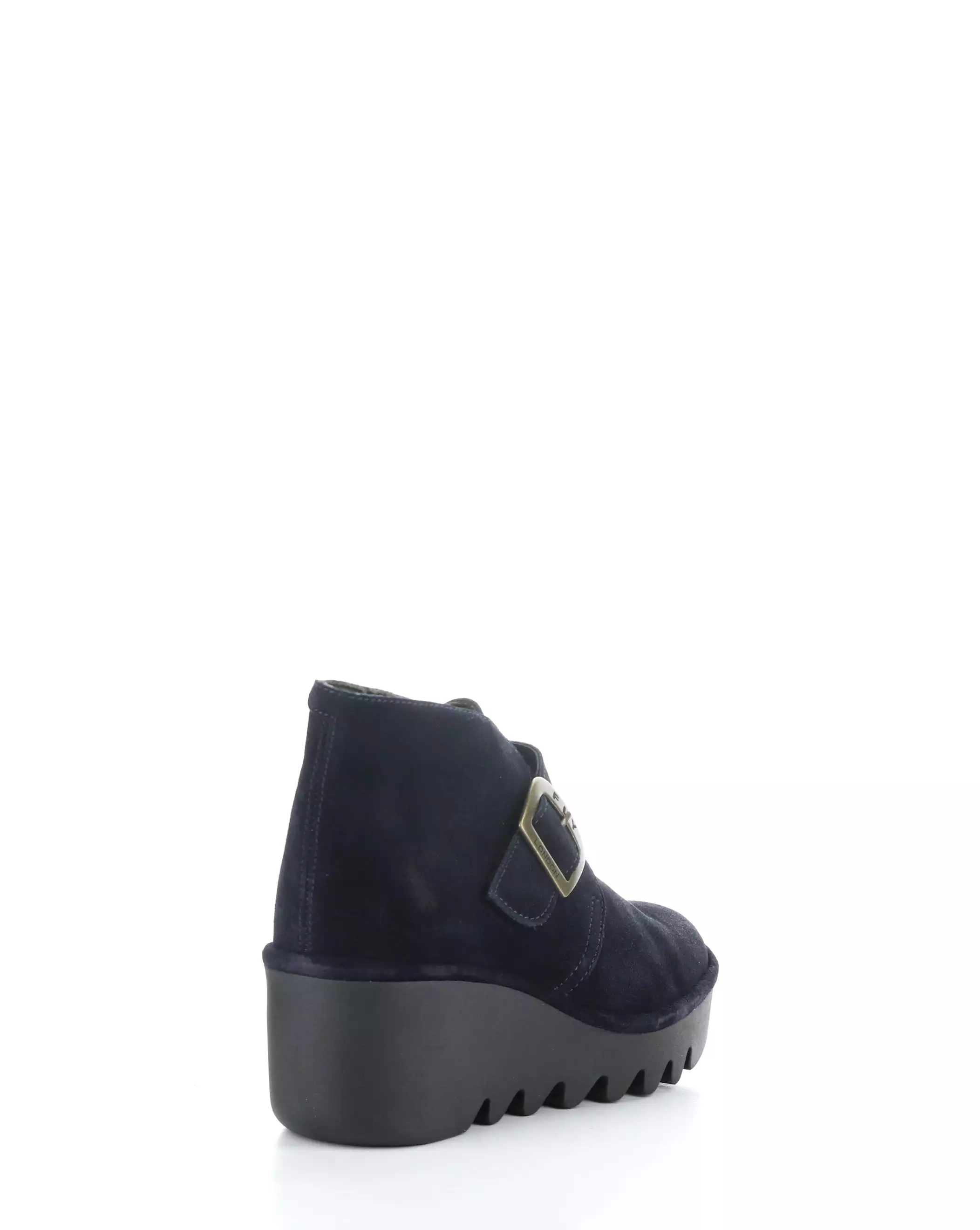 BIRT397FLY 006 NAVY Round Toe Boots