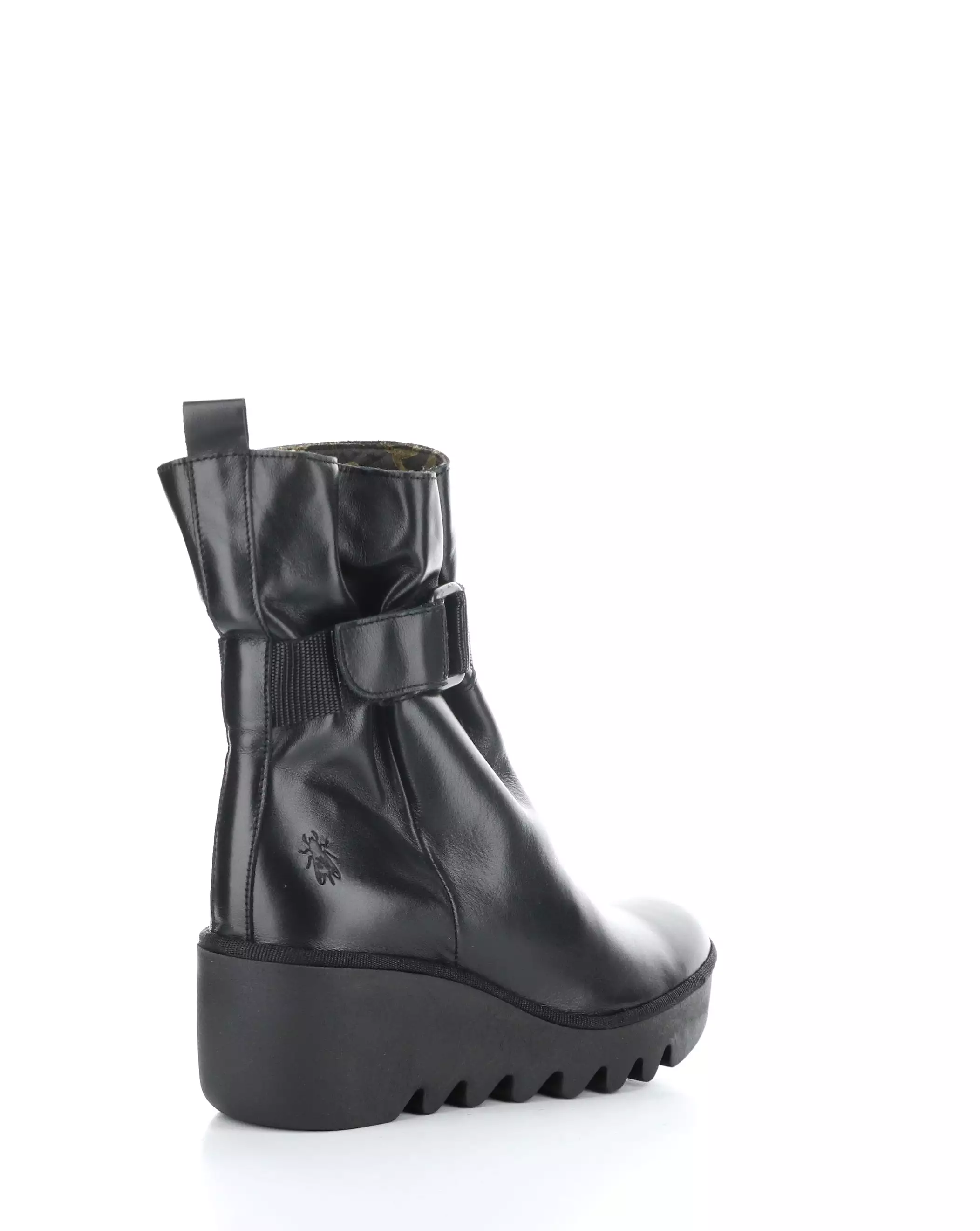 BLIT453FLY 000 BLACK Round Toe Boots