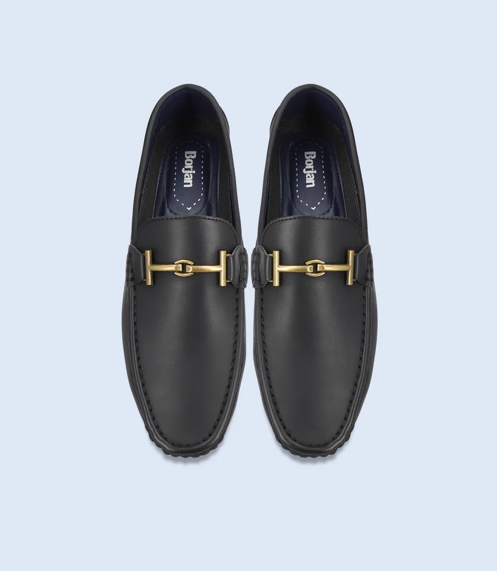 BM5139-BLACK-Men Loafers