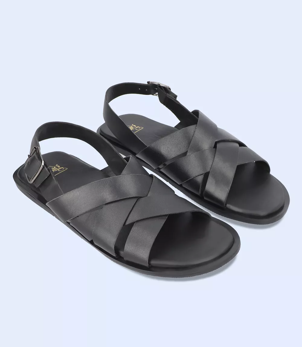 BM5590-BLACK-Men Sandals