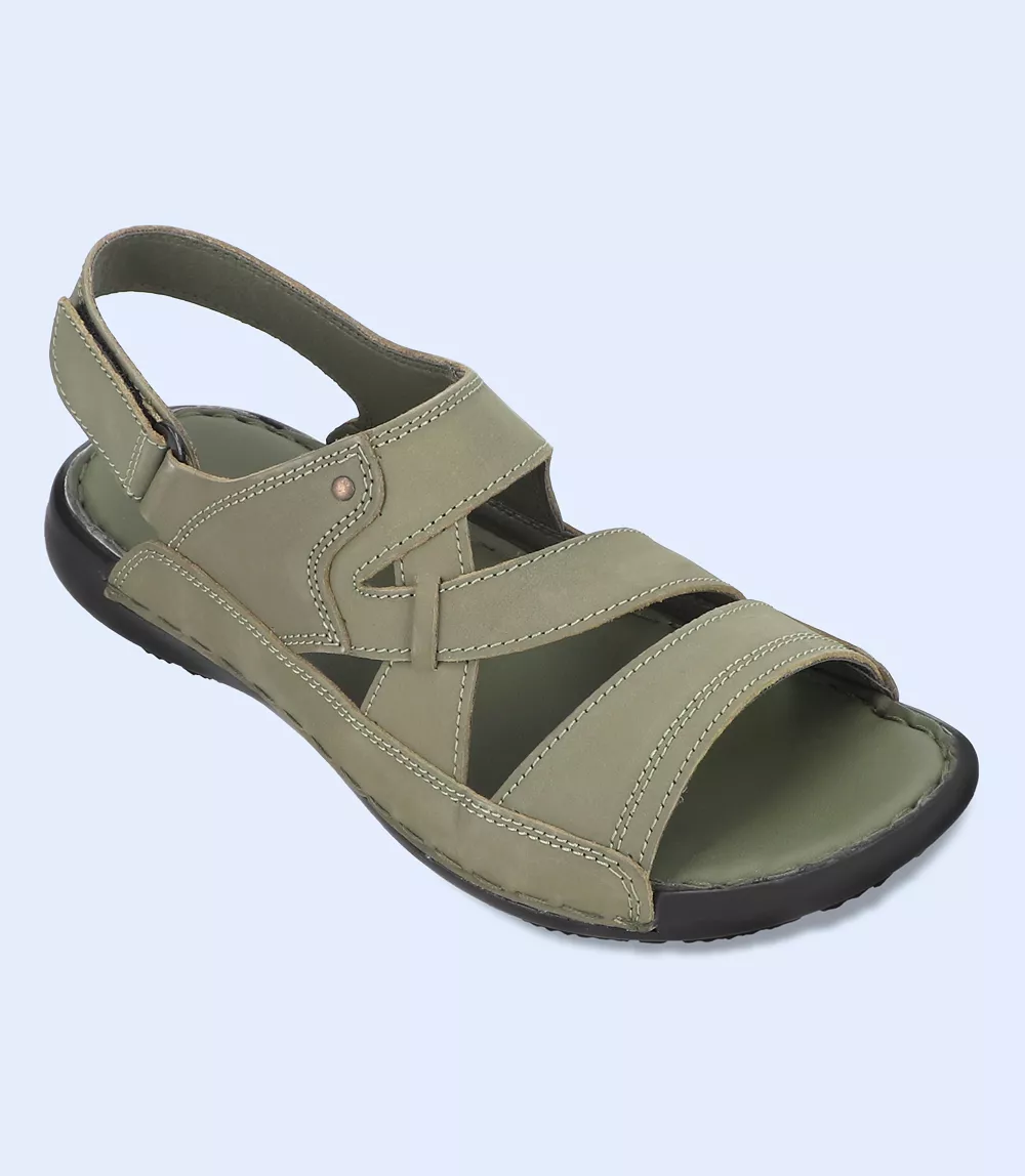 BM5645-OLIVE-Men Sandals