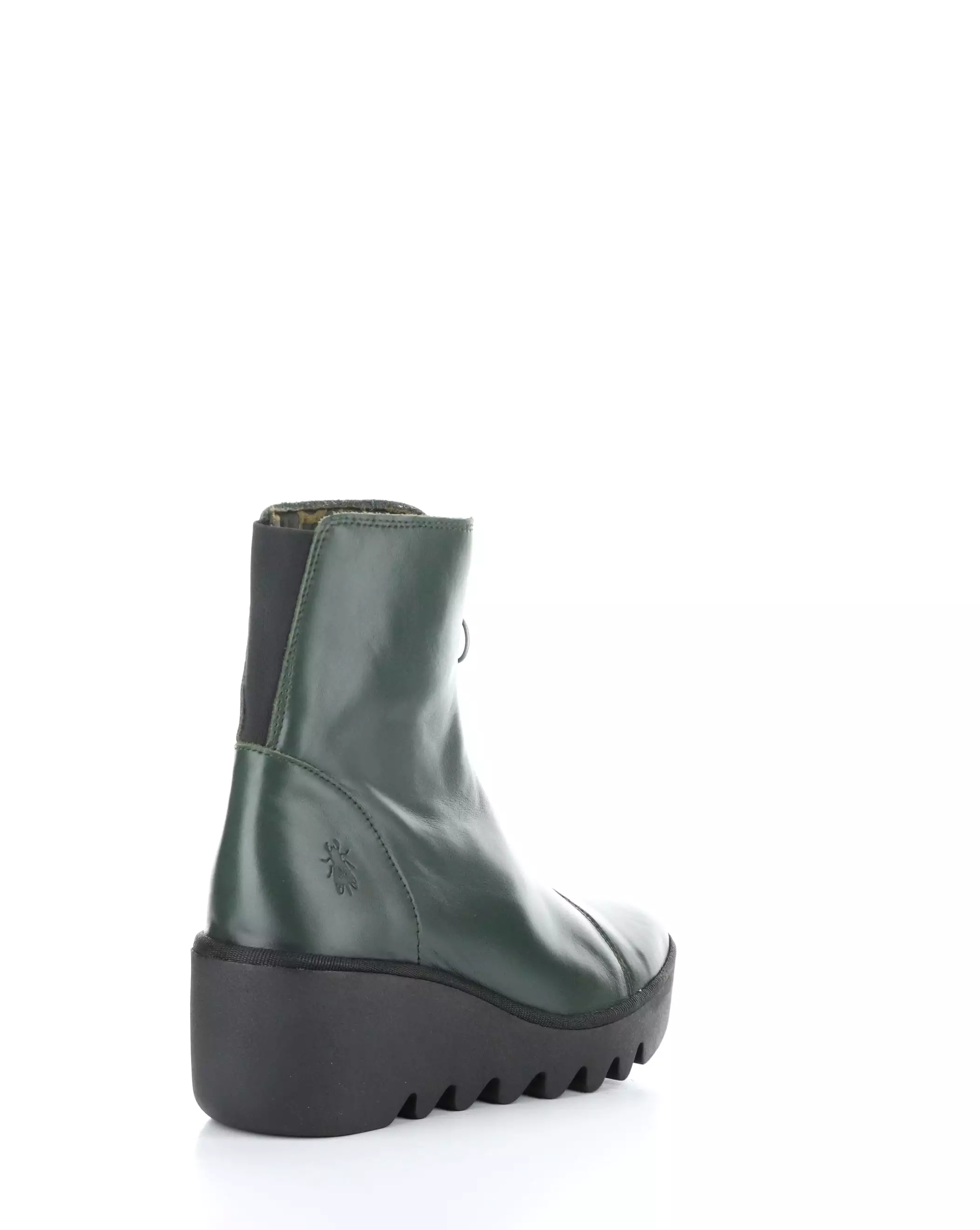 BOCE457FLY 001 DARK GREEN Round Toe Boots