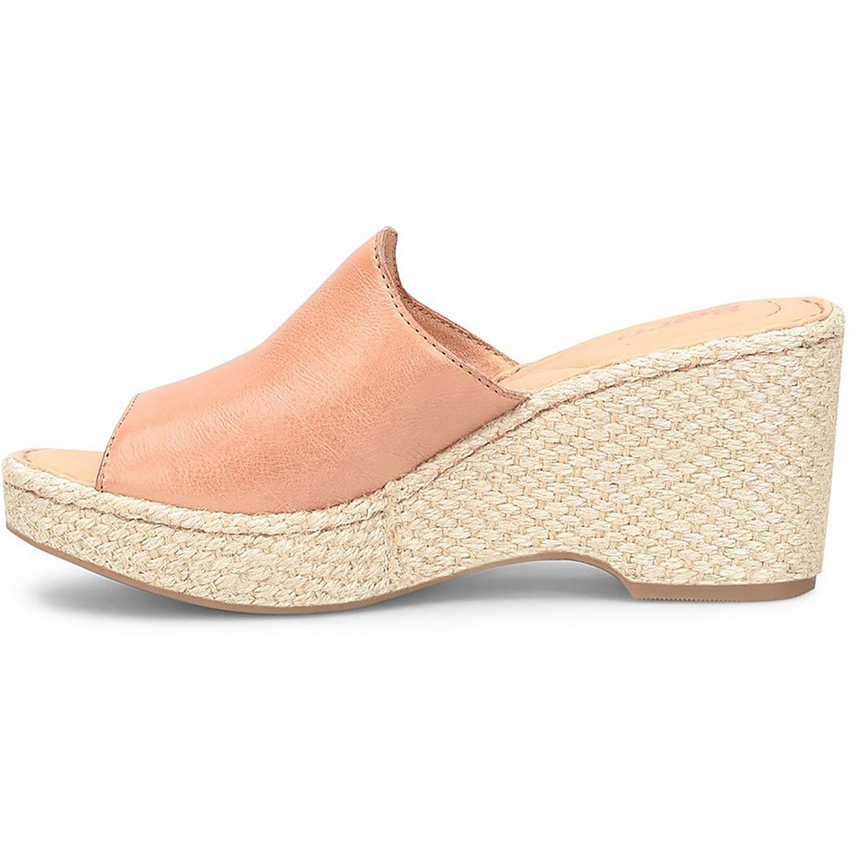 Born Womens Lilah Comfort Insole Woven Wedge Sandals