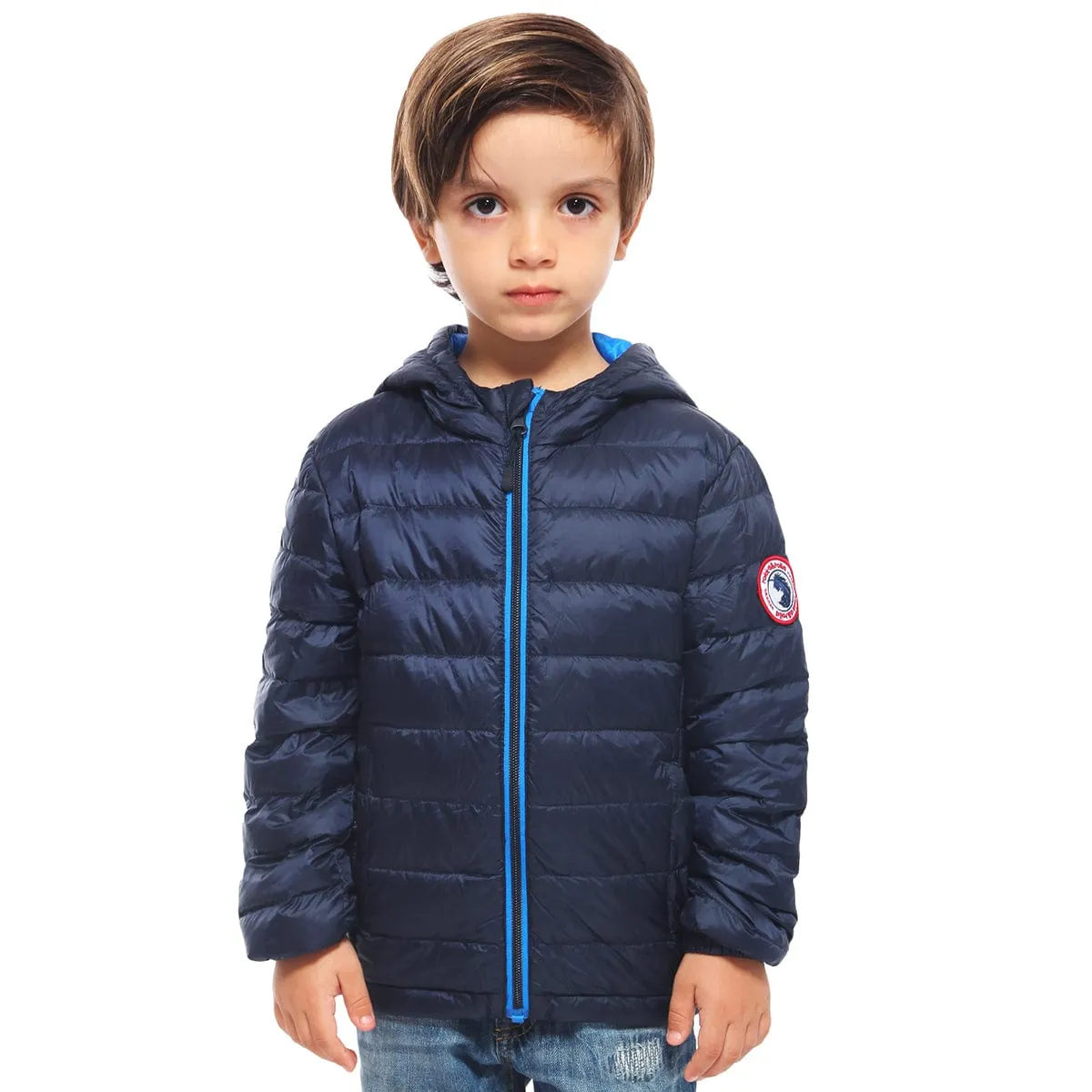 Boys' Ultra Light Packable Down Puffer Jacket