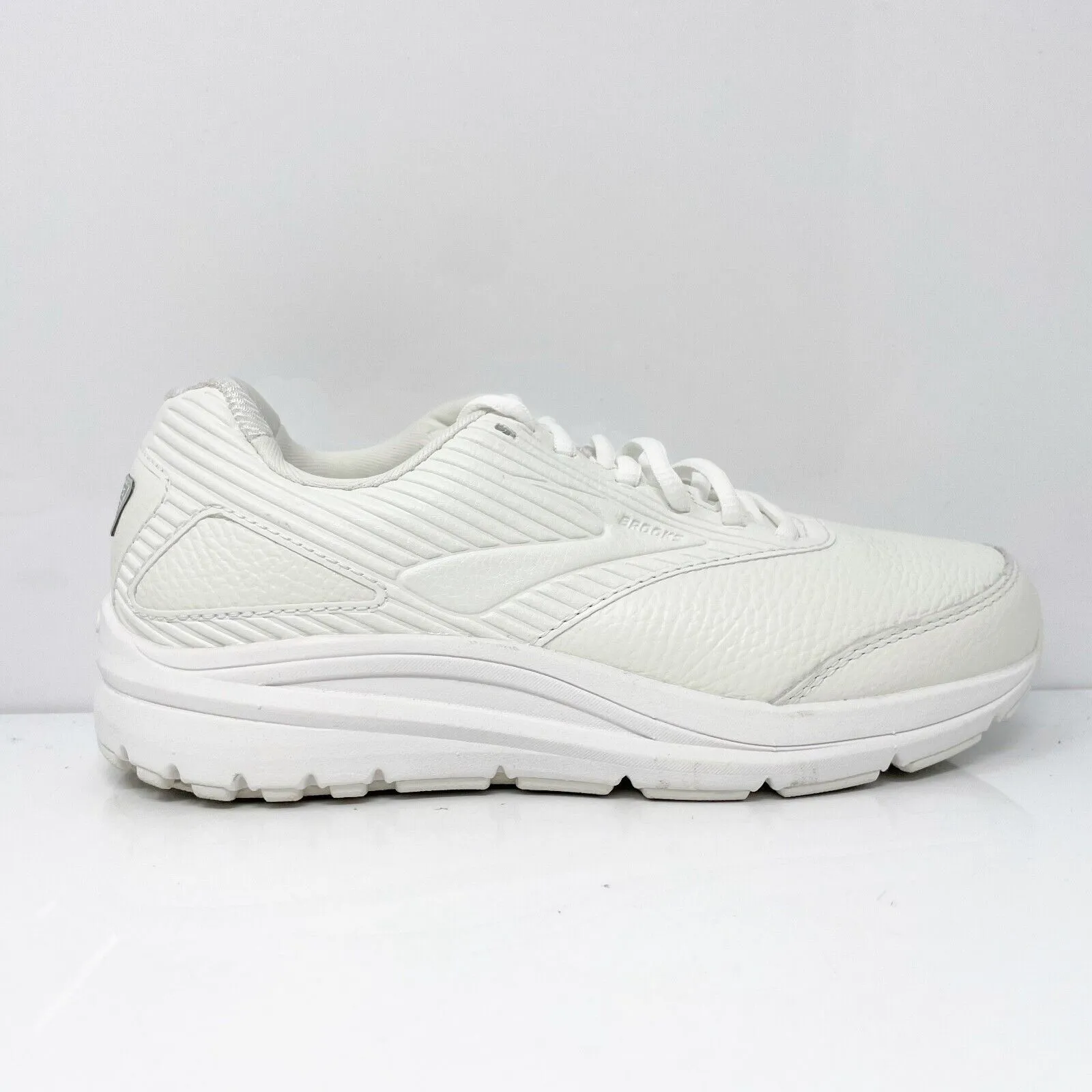 Brooks Womens Addiction Walker 2 1203071B142 White Casual Shoes Sneakers 7.5 B