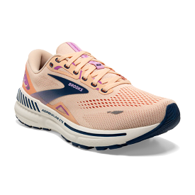 Brooks Women's Adrenaline GTS 23 Apricot/Estate Blue/Orchid