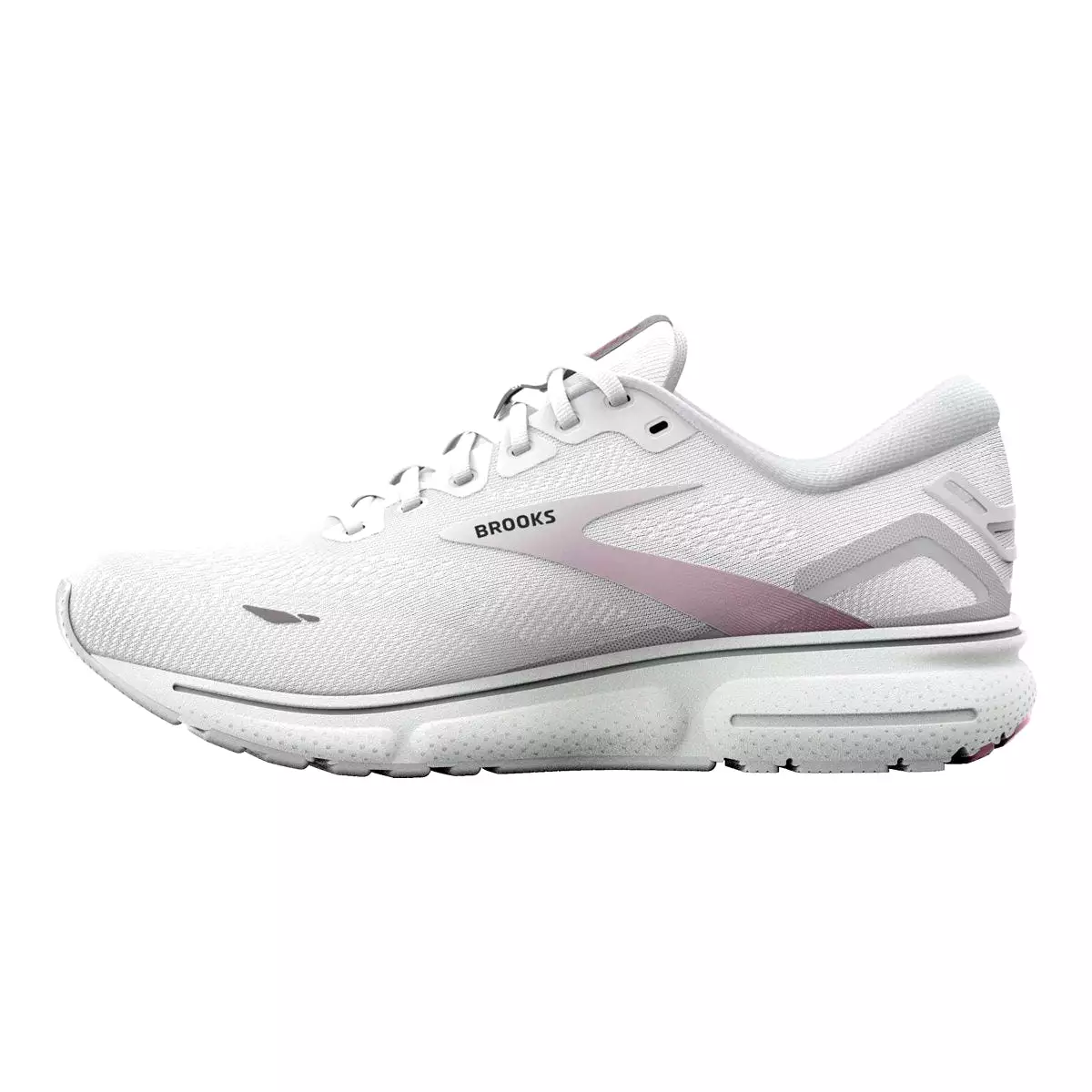 Brooks Women's Ghost 15 White/Oyster/Viola