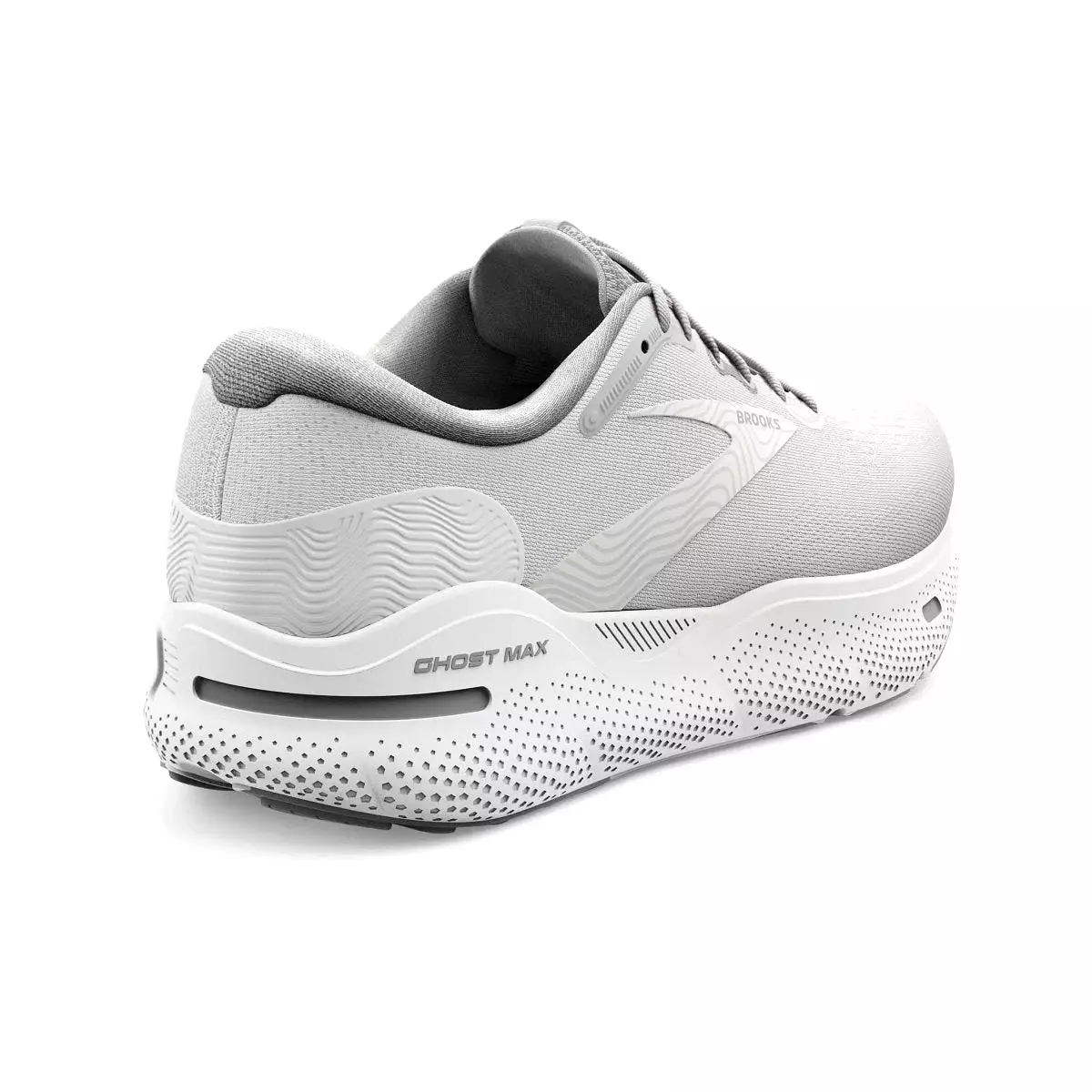 Brooks Women's Ghost Max White/Oyster/Silver