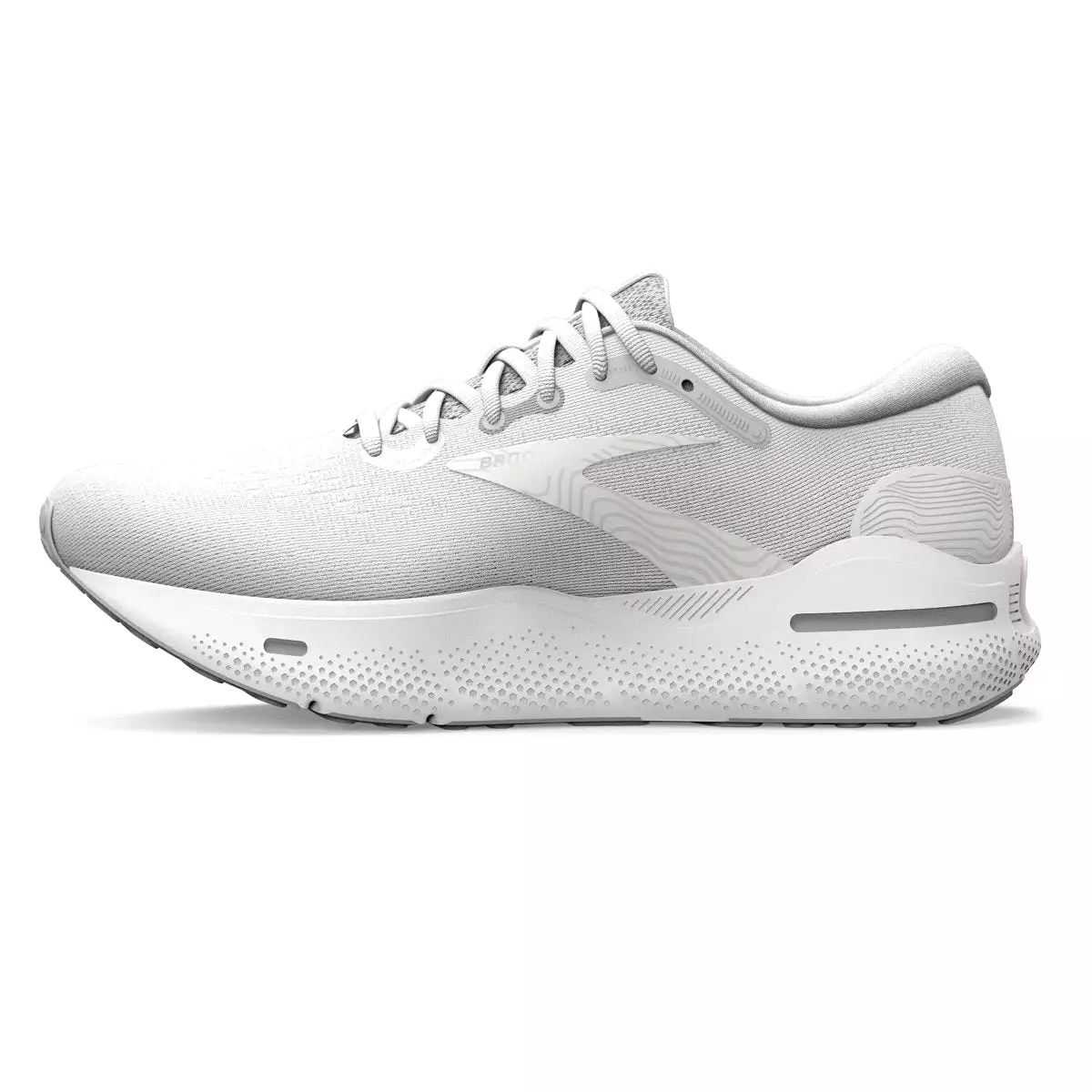 Brooks Women's Ghost Max White/Oyster/Silver