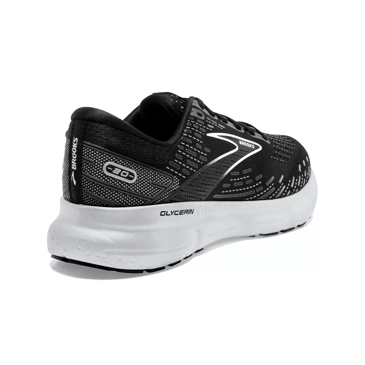 Brooks Women's Glycerine 20 Black/White