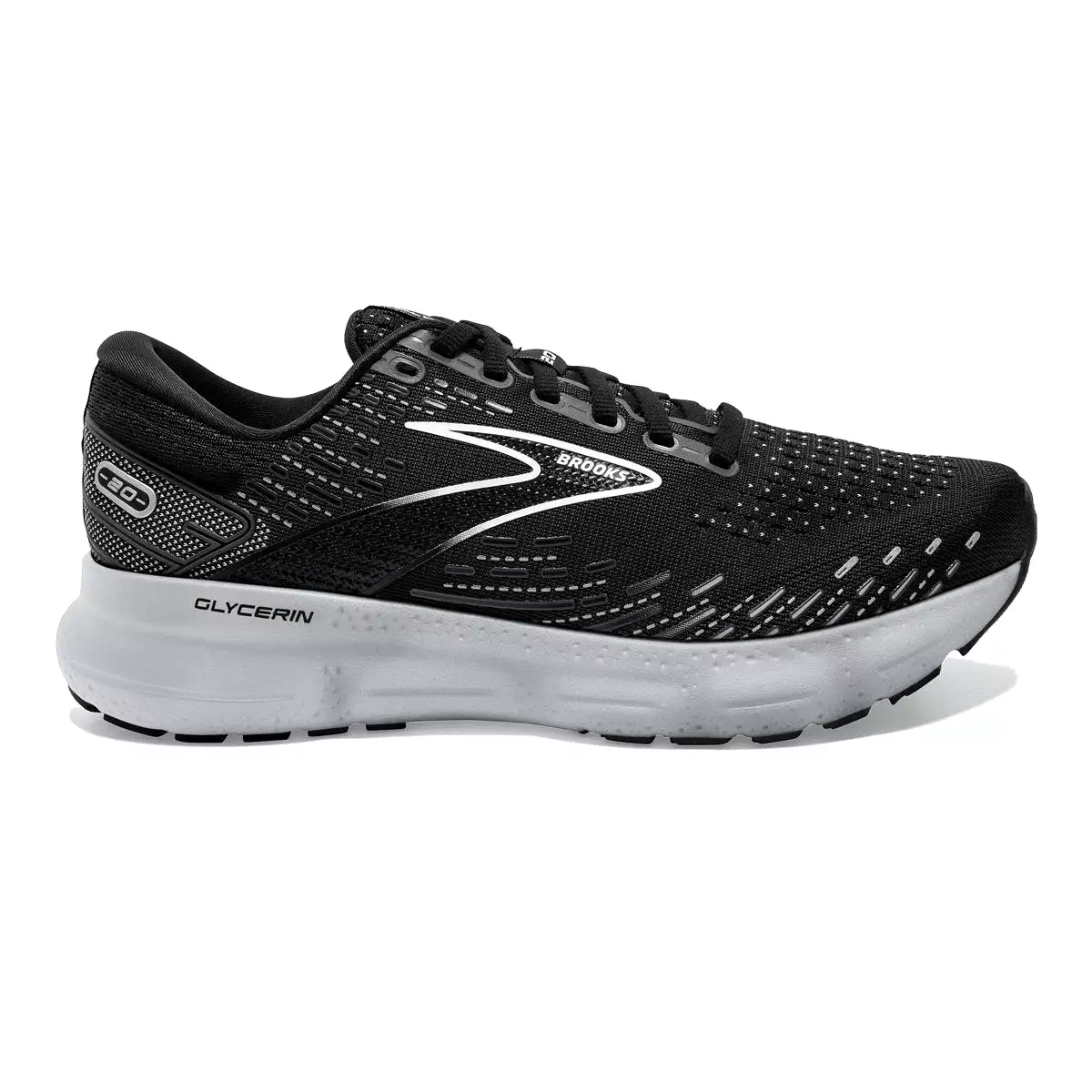 Brooks Women's Glycerine 20 Black/White