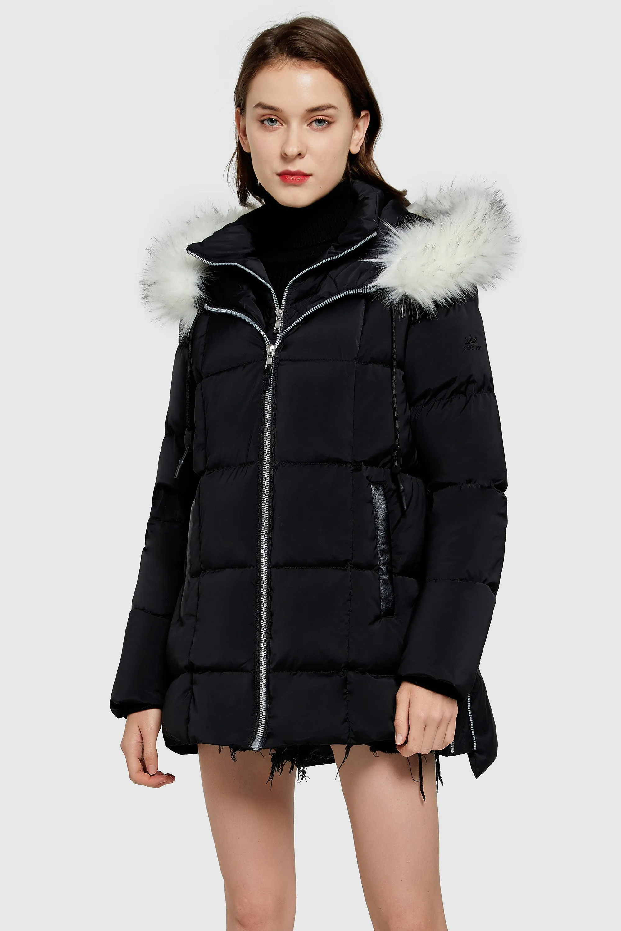 Bubble Interior Vest Hooded Puffer