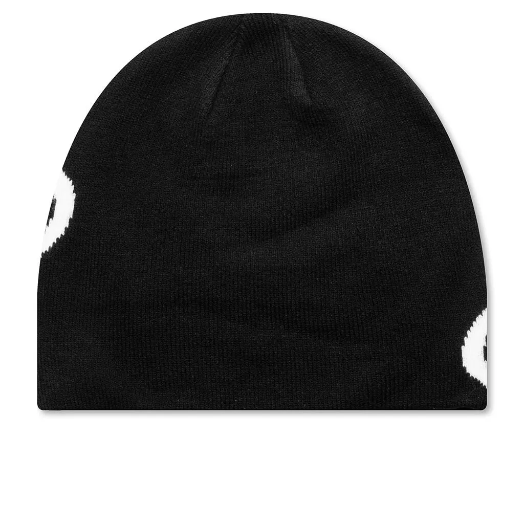 Bubble Skully Beanie - Black