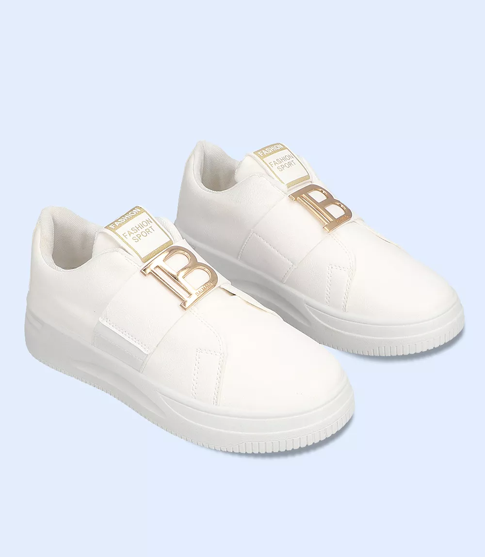 BW8250-WHITE-Women Sports Shoes