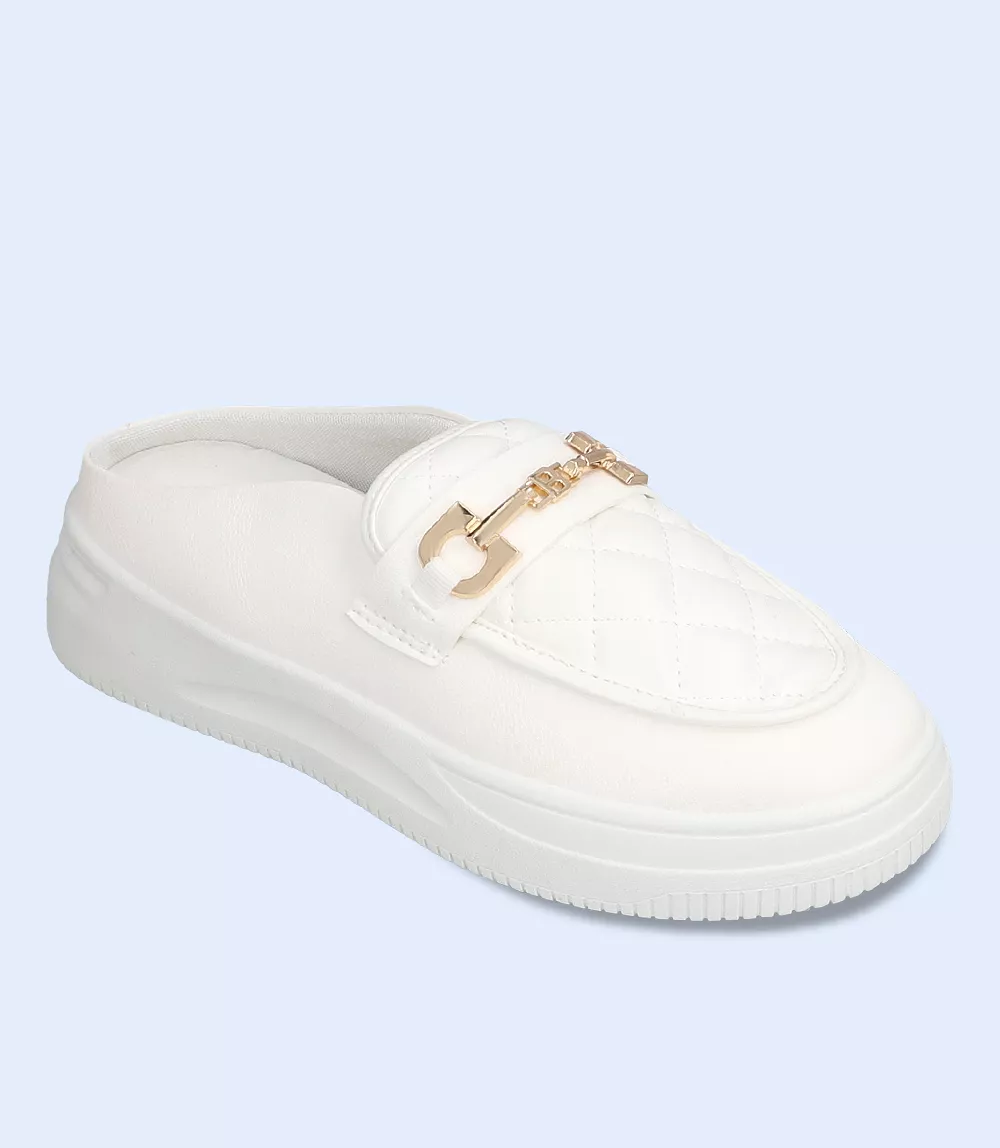 BW8251-WHITE-Women Sports Shoes