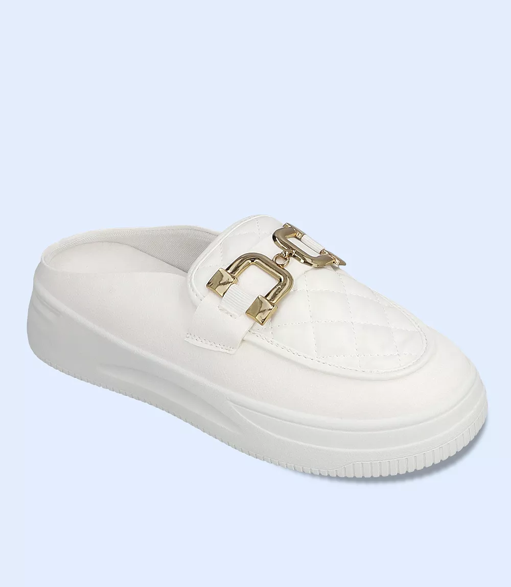 BW8252-WHITE-Women Sports Shoes