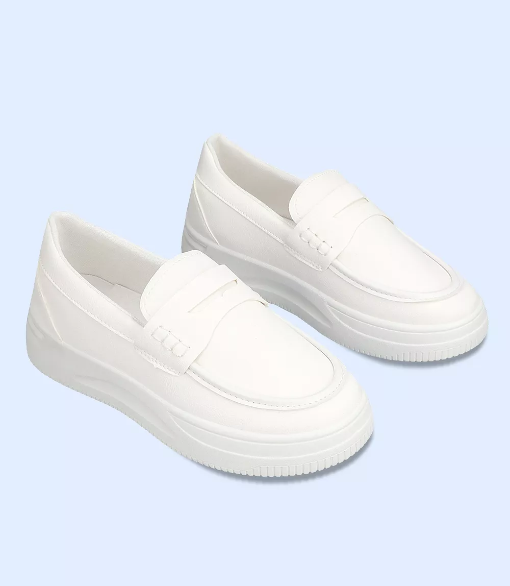 BW8275-WHITE-Women Sports Shoes