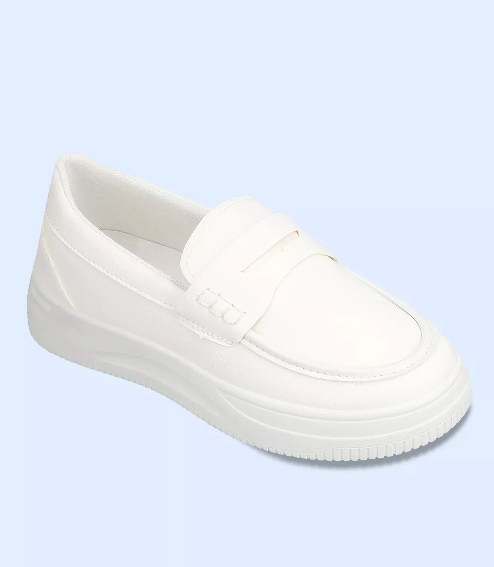 BW8275-WHITE-Women Sports Shoes