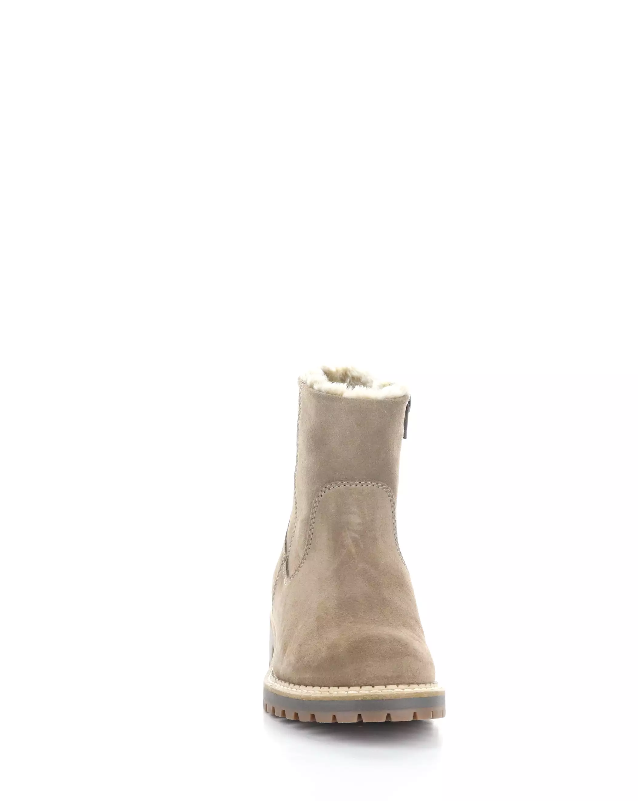 CALIB TAUPE Round Toe Boots