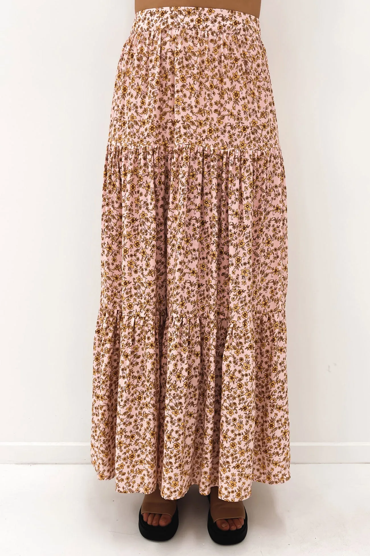 Camilla Floral Maxi Skirt Print