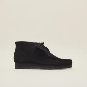 Clarks Originals Wallabee Boot Black Suede