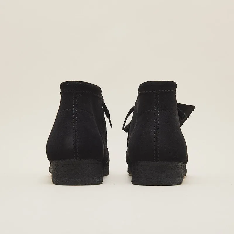 Clarks Originals Wallabee Boot Black Suede