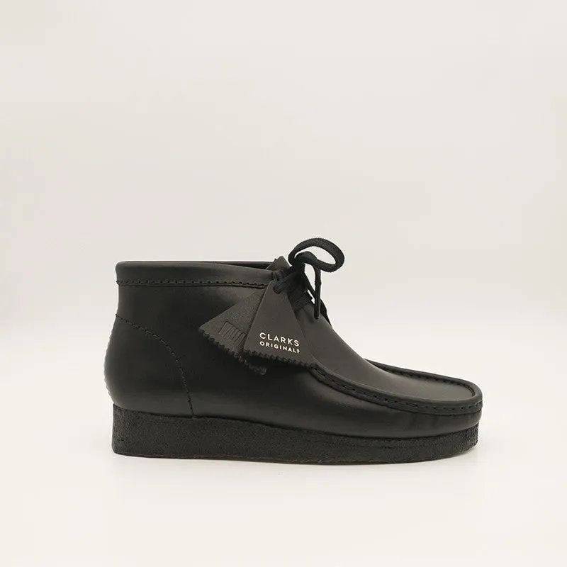 Clarks Originals Wallabee Boot Leather Black