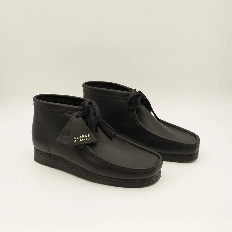 Clarks Originals Wallabee Boot Leather Black