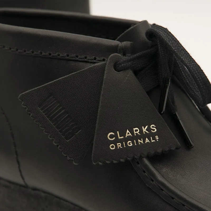 Clarks Originals Wallabee Boot Leather Black