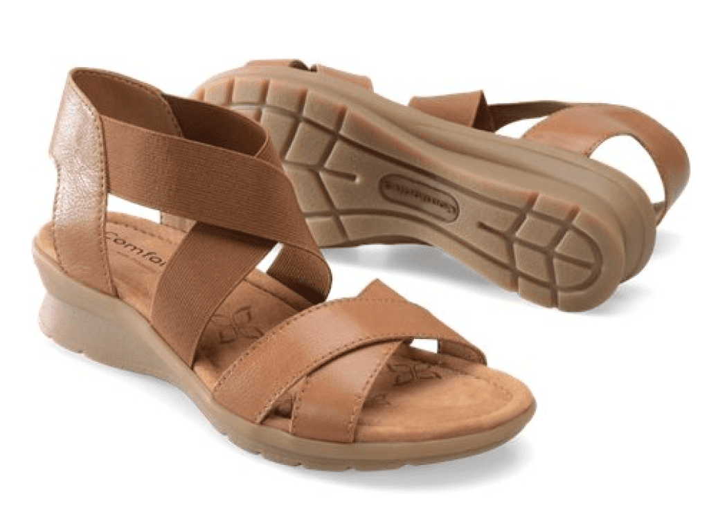 COMFORTIVA Women's •KEAGEN•  Wedge Sandal - New with defect